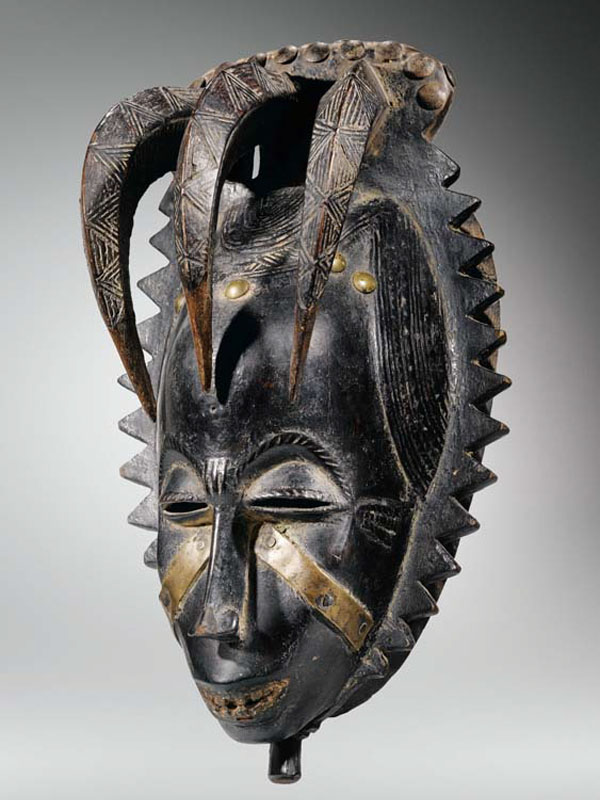 Африканская похоронная маска Yaure