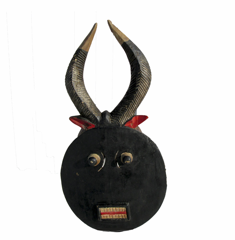 Первая маска ритуала Goli - Baule Goli Kple Kple
