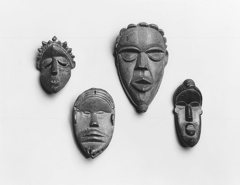 Dan personal miniature masks из коллекции Brooklyn Museum