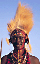 Дизайн джигита из племени масаев