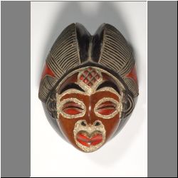 Африканская маска Punu