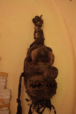 Африканская маска с севера Ганы. Племя дагомба