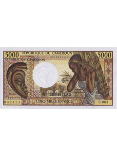 Банкнота в 5000 камерунских франков