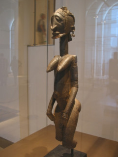 Африканские маски и статуэтки в Лувре