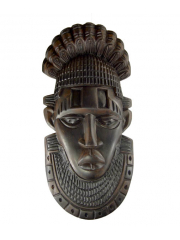 Панно, изображающее известную маску из Бенина Edo peoples, Iyoba