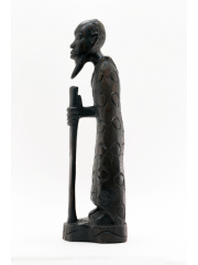 Африканская фигурка "Старик" из эбенового дерева