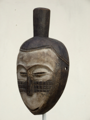 Купить африканскую настенную маску народности Квеле 
