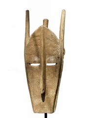 Африканская маска Bamana Hyena Kore [Мали], 47 см 