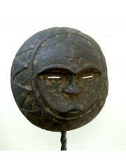 Подлинная недорогая африканская маска Eket, Нигерия