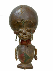 Глиняная фигурка "Дом бога" из Камеруна