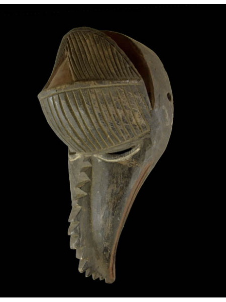 Африканская маска Baga с клювом птицы из Гвинеи-Бисау