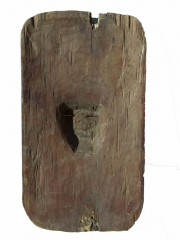 Деревянная панель панно Punu из Габона