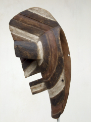 Африканская маска из дерева Kifwebe Songye