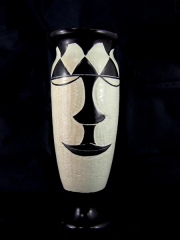 Африканская ваза из натурального камня 