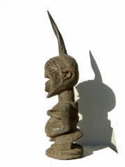 Фетиш Songye Power Horn из Конго с рогом