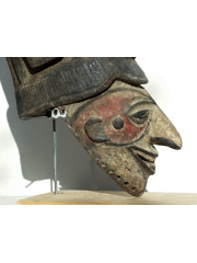 Маска-шлем народности Igbo с гребнем. Страна происхождения: Нигерия