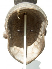 Африканская маска воина Salampasu