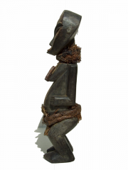 Африканская аутентичная статуэтка народности Kwele (Габон) 