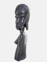 Статуэтка африканской женщины из дерева