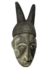 Африканская маска народности Igbo, Нигерия