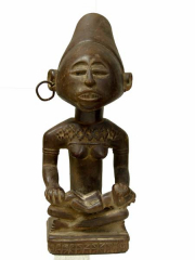 Маски и скульптуры народности Yombe [Конго]