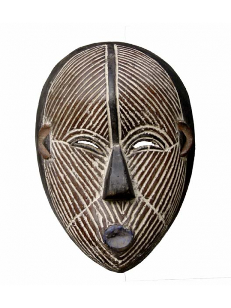 Красивая африканская маска Luba