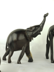Набор фигурок африканских животных из дерева