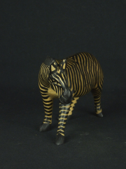 Деревянная фигурка африканской зебры