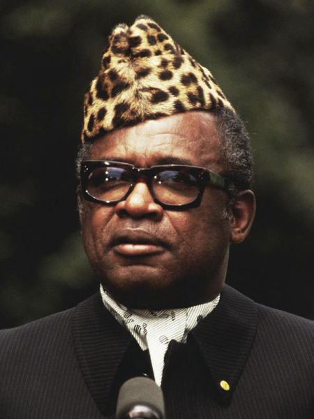 Диктатор Мобуту Сесе Секо [Конго/Заир], годы правления 1965-1997
