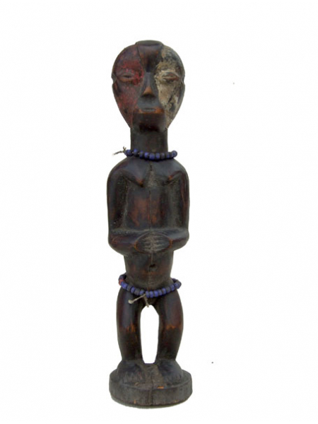 Африканская ритуальная статуэтка народности Okuyi 