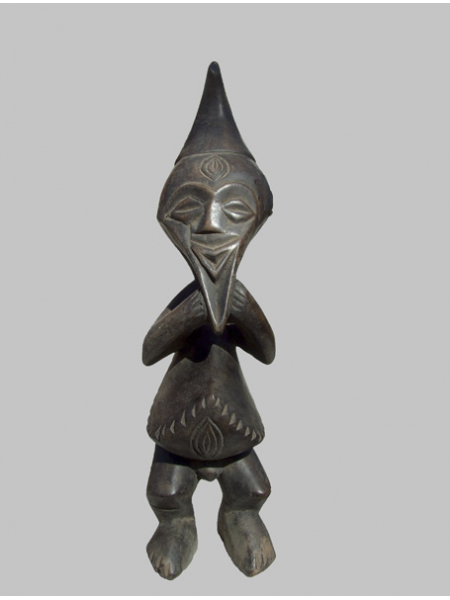 Ритуальная статуэтка Mambila для восстановления справедливости и защиты от темных сил