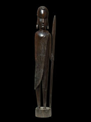 Купить африканскую статуэтку из эбенового дерева "Воин"
