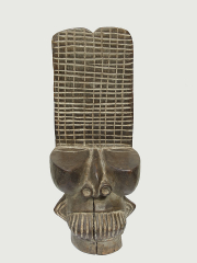 Шлем наголовник Night Society Mask. Страна происхождения Камерун. Материал дерево. 