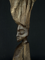 Статуэтка африканской красавицы из черного дерева