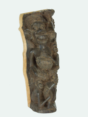 Скульптура "Семейное дерево" из эбенового дерева народности Makonde (Маконде)