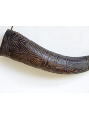 Африканский фетиш рог животного народа Bamoun (Камерун) 