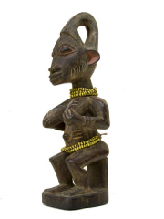 Ритуальная африканская статуэтка Материнство народности Йоруба