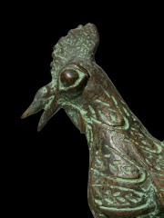 Бенинская бронза - фигурка петуха