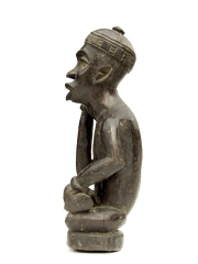 Африканская мемориальная статуэтка вождя народности Yombe