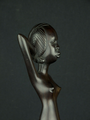 Статуэтка африканской женщины из эбенового дерева "Тимбукту" 