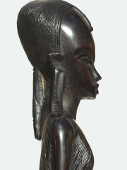 Купить африканскую статуэтку их эбенового дерева "Юность"