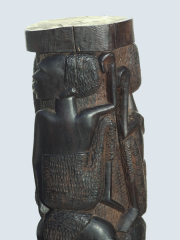 Африканская скульптура "Семейное дерево" из эбена