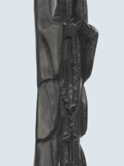 Африканская декоративная статуэтка "Дева Мария" из черного дерева