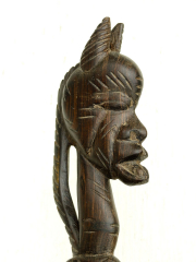 Африканский сувенирный нож из эбенового дерева 