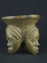Африканская скульптура из дерева чаша "Единство"