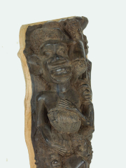 Скульптура "Семейное дерево" из эбенового дерева народности Makonde (Маконде)