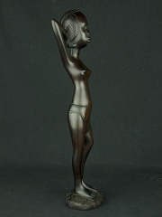 Статуэтка африканской женщины из эбенового дерева "Тимбукту" 