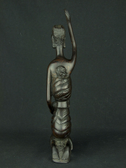 Статуэтка африканской женщины из эбенового дерева "Бандиагара" 