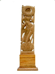 Статуэтка богини Лакшми из сандалового дерева