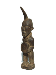Фетиш Power Horn народности Bakongo из Конго с рогом